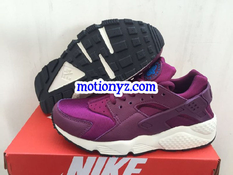 Nike Air Huarache Purple White